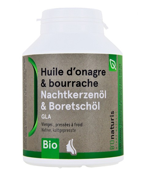 Nachtkerzenöl und Boretschöl
