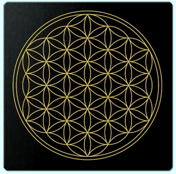 Grosse Tesla Crystalium Platte